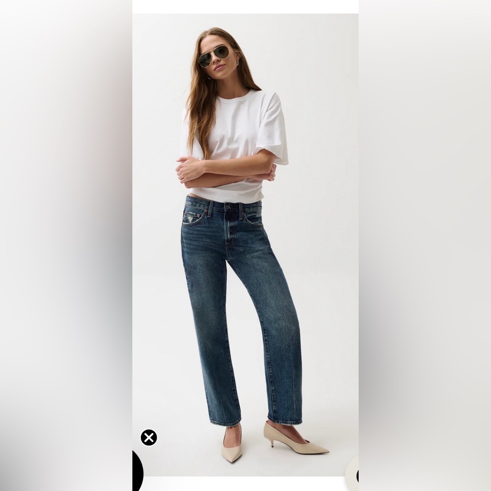Pistols Lexi Bowed Straight Jeans size 26